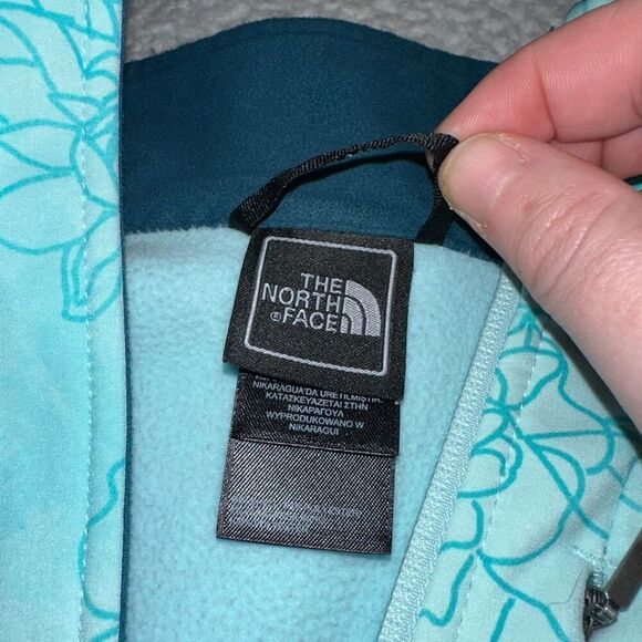 North Face Women’s Apex Bionic Climateblock Jacket Blue Floral XS EUC - Picture 7 of 14